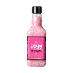 Чистое счастье Соль для ванн Слезы моих бывших Розовый виски, 300 г