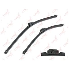 Щетка стеклоочистителя бескаркасная LYNXauto XF6048S 600 мм / 480 мм, 2 шт. для Audi A3, Skoda Octavia, Skoda Octavia Combi, Volkswagen Golf