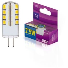 Лампочка светодиодная JC G4 2,5W 3000K теплый свет REV 32437 9