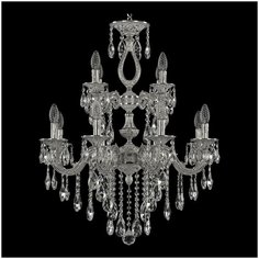 Хрустальная люстра 71301/8+4/210 B NW Bohemia Ivele Crystal