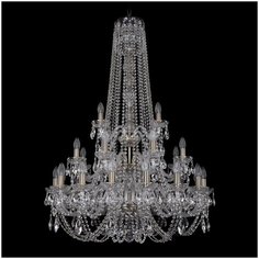 Хрустальная люстра 1406/16+8+4/300/h-125/3d Pa Bohemia Ivele Crystal
