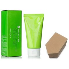 MIZON APPLE SMOOTHIE PEELING GEL Гель-пилинг для лица(яблочный), 120мл + спонж