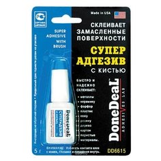 Суперадгезив с кистью Done Deal, 5 г. DD 6615 (Производитель: DoneDeal DD6615)