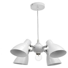 Люстра "Классика" 5х40Вт Е27 белый 28х28х18 см Bayer Lux