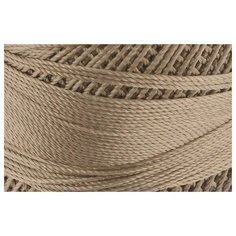 Пряжа Yarn art "Ирис Тулип", цвет: 406 темно-бежевый, 250 м, 50 грамм (6 мотков)