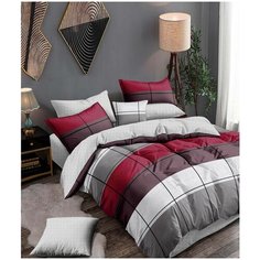 Комплект постельного белья Dream Fly Евро 2 наволочки Микросатин Tango