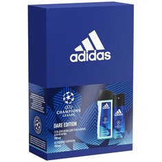 Adidas Подарочный набор для мужчин UEFA Dare Edition: дезодорант 150 мл + гель для душа 250 мл