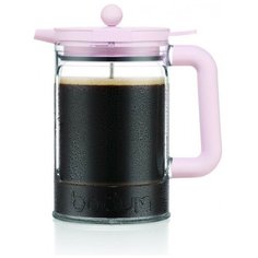 Кофейник Bean Ice 1.5 л., клубничный Bodum