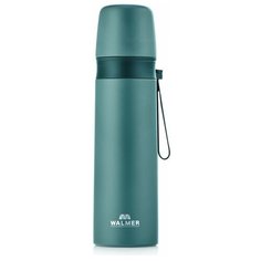 Термос Marine дорожный 500 мл с клапаном и крышкой-кружкой (зелёный) Walmer