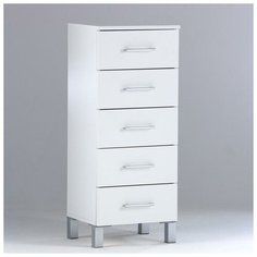 Комод для ванной комнаты. с пятью ящиками 40 х 34 х 98.6 см 5146840 Клик Мебель