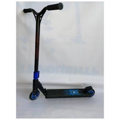 Самокат трюковой D 50, SmartOne, усиленный руль, 110 all, синий.