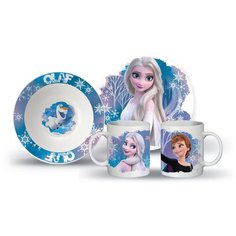Набор посуды Frozen 2 / Холодное сердце 2: Дизайн 6 (фарфор, 3 предмета) ND Play