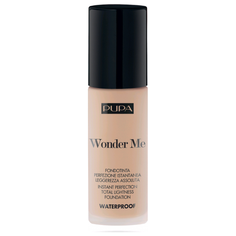 Pupa Тональный флюид Wonder Me Fluid Waterproof Foundation, оттенок: 025 natural beige neutral