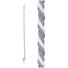 Канат цветной ROMANA Dop16 (бело- серый)