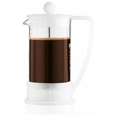 Кофейник с прессом Brazil Basic 0.35 л. белый Bodum