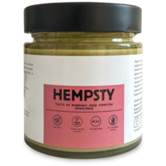 Паста ( урбеч) конопляная из жареных ядер конопли KONOPLEKTIKA, Hempsty, кокосовая, 200 г.