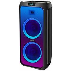 Акустическая колонка GINZZU GM-215 80Вт, подсветка, BT5.0, 5400 мАч