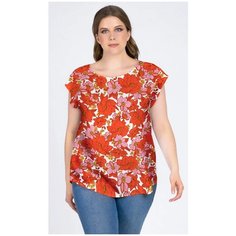 Блуза Vis-a-Vis, размер XXXL, red/pink