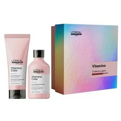 Набор новогодний LOreal Professionnel Serie Expert Vitamino Color, стойкость цвета окрашенных волос