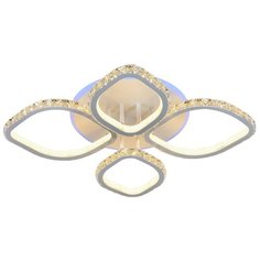 Светодиодная люстра 8022/2+2 WHT 176W+8W RGB Profit Light