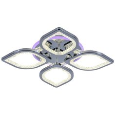 Светодиодная люстра 8032/4 CHR 80W+8W RGB Profit Light