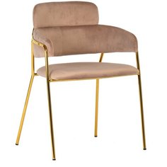 Стул Napoli латте с золотыми ножками Bradex Home