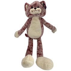 Мягкая игрушка обнимашка котик длинные лапки , бордовый 90 см Ball Masquerade