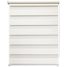 Рулонная штора с эффектом «день-ночь» Уют 7860 Сальса (сливочный), 80х160 см