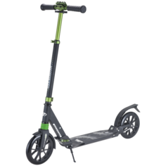 Городской самокат Tech Team City Scooter 200 2021 черно- зеленый