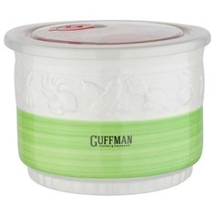 Guffman Контейнер C-06-015-GF/C-06-016-RF, 16x16 см, зеленый/белый