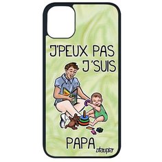 Защитный чехол на смартфон // iPhone 11 Pro Max // "Не могу - стал папой!" Повод Пародия, Utaupia, светло- зеленый