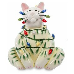 Фигурка Рождественский Кот CMS-31/56 113-107363 Pavone