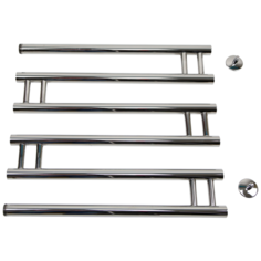 Полотенцесушитель маргроид В74 Р50*60 (черный, матовый)