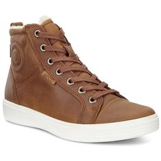 Кеды высокие ECCO S7 TEEN, светло- коричневый, 33 размер
