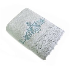 Полотенце мадлен ментоловое Хлопок 100%, 50х90, Ментоловый Tana