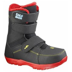 Детские сноубордические ботинки Salomon Whipstar, р. 5 / 23, black/brigh