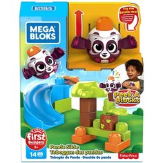 Конструктор Mega Bloks First Builders GKX68 Горки Панда