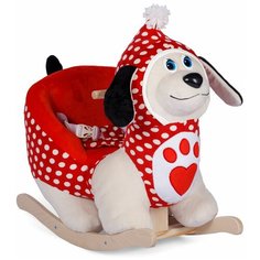 Качалка мягкая Тутси "Щенок в пижаме" (горох) 695-2020