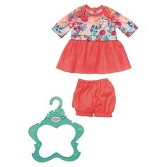 Zapf Creation Baby born Цветочные платья с шортиками 826-973