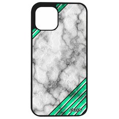 Чехол на смартфон iPhone 12, "Уголок" Фон Треугольник Utaupia