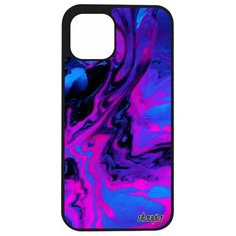 Чехол на смартфон Apple iPhone 12 pro, "Волны" Живопись Текстура Utaupia