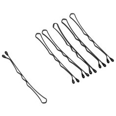 Невидимки DEWAL черные, волна 40 мм, 200 гр, в коробке DEWAL MR-SLN40V-1/200