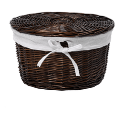 WasserKRAFT Donau WB-530- L Плетеная корзина с крышкой
