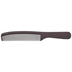 Расческа рабочая DEWAL серия SUPER thin с ручкой, средняя, черная 19.0см DEWAL MR- CF015