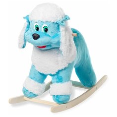 Качалка мягкая Тутси "Пудель" (голубой/белый) 303-2014