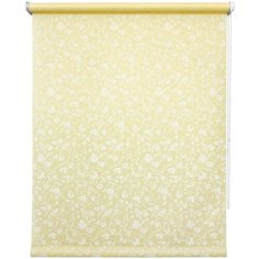 Рулонная штора Уют 7706 Лето (желтый), 50х175 см
