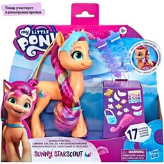 Фигурка My Little Pony Радужные волосы Санни F1794, 15 см
