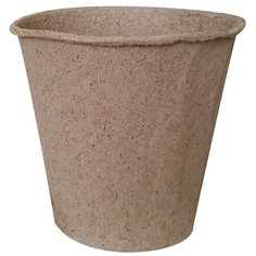 ГазонCity Горшок круглый для рассады 60*60 мм натуральный 10 шт.