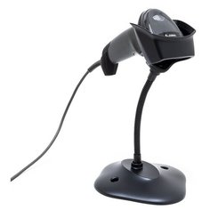 Сканер штрих-кода Zebra DS2208 (Черный, С подставкой) Зебра