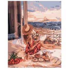 Картина по номерам 40х50 «Французская романтика» Colibri